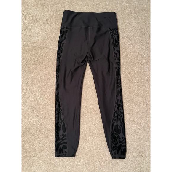 Under Armour Dark Gray Compression Leggings with Animal Print, S - Picture 3 of 7